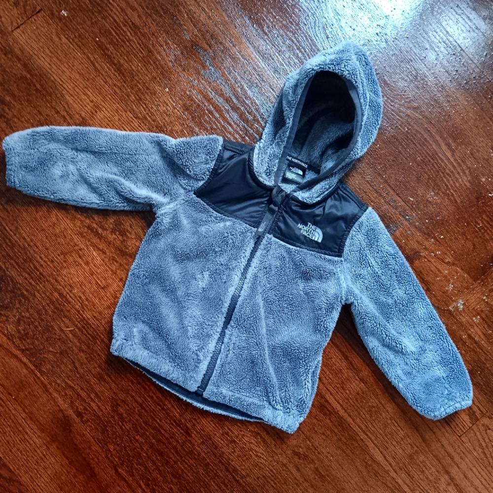 Gray The North Face Fleece 18-24 Mnth
